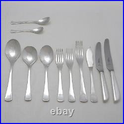 JAZZ Design Arthur Price Sheffield Silver Service 124 Piece Canteen of Cutlery