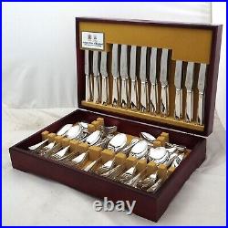 JAZZ Design Arthur Price Sheffield Silver Service 124 Piece Canteen of Cutlery