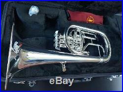John Packer 272 Silver Alto Horn- Professional (Bell made in one piece)