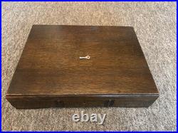 Joseph Rodgers & Sons EPNS George V 6 Place Canteen Cutlery In Oak Box 39 Pieces