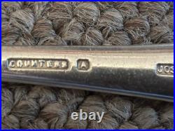 Joseph Rodgers & Sons EPNS George V 6 Place Canteen Cutlery In Oak Box 39 Pieces