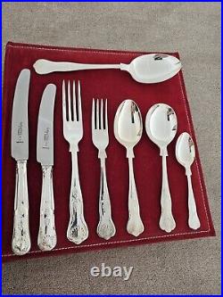KINGS Design Arthur Price Silver Service 44 Piece, EPNS, Used Once