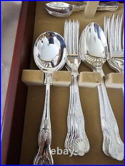 KINGS Design Arthur Price Silver Service 44 Piece, EPNS, Used Once