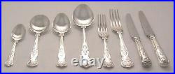 KINGS Design COOPER LUDLAM Sheffield Silver Service 44 Piece Canteen of Cutlery