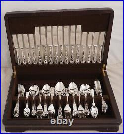 KINGS Design Chinacraft Sheffield Silver Service 84 Piece Canteen of Cutlery