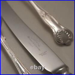 KINGS Design DYSON & SONS of LEEDS Silver Service 124 Piece Canteen of Cutlery