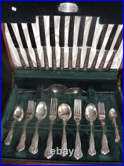 KINGS Design ELKINGTON & CO Silver Service 50 Piece Canteen of Cutlery