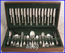 KINGS Design GEORGE BUTLER Sheffield Silver Service 84 Piece Canteen of Cutlery