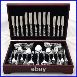 KINGS Design George Butler & Co Silver Service 148 Piece Canteen of Cutlery Set