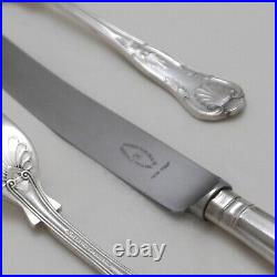KINGS Design George Butler & Co Silver Service 148 Piece Canteen of Cutlery Set