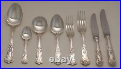 KINGS Design HOUSLEY & SONS Sheffield Silver Service 47 Piece Canteen of Cutlery