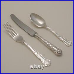 KINGS Design KEMP BROTHERS BRISTOL Silver Service 62 Piece Canteen of Cutlery