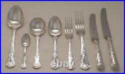 KINGS Design KINGS OF SHEFFIELD Silver Service 44 Piece Canteen of Cutlery