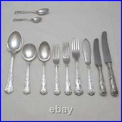 KINGS Design PHILIP MARKS Sheffield Silver Service 62 Piece Canteen Cutlery Set
