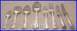 KINGS Design ROBERTS & DORE Sheffield Silver Service 44 Piece Canteen of Cutlery