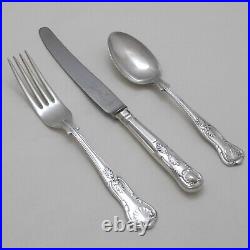 KINGS Design ROBERTS & DORE Sheffield Silver Service 44 Piece Canteen of Cutlery