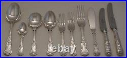 KINGS Design SHEFFIELD CROWN Silver Service 56 Piece Canteen of Cutlery