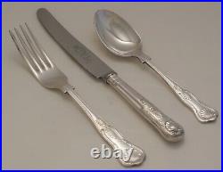 KINGS Design SHEFFIELD CROWN Silver Service 56 Piece Canteen of Cutlery
