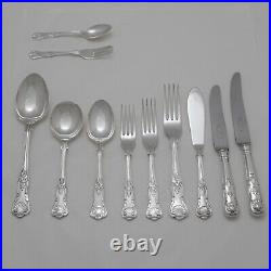 KINGS Design SHEFFIELD Made Silver Plated 84 Piece Canteen of Cutlery