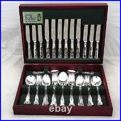 KINGS Design SHEFFIELD Made Silver Service 44 Piece Canteen of Cutlery