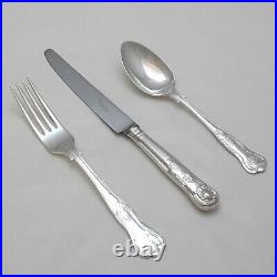 KINGS Design SHEFFIELD Made Silver Service 44 Piece Canteen of Cutlery