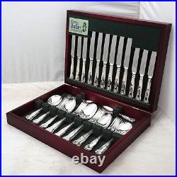 KINGS Design SHEFFIELD Made Silver Service 44 Piece Canteen of Cutlery