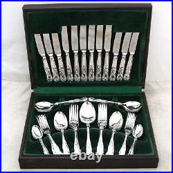 KINGS Design SHEFFIELD Made Silver Service 44 Piece Canteen of Cutlery Set