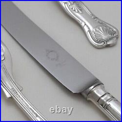 KINGS Design SHEFFIELD Made Silver Service 44 Piece Canteen of Cutlery Set