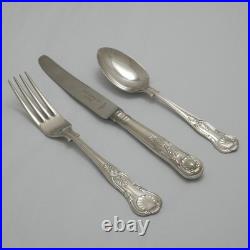KINGS Design Smith Seymour Sheffield Silver Service 62 Piece Canteen of Cutlery