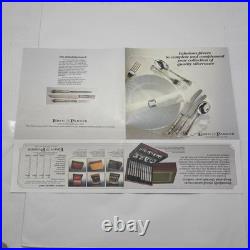 KINGS Pattern Eben Parker Sheffield Silver Service 124 Piece Canteen of Cutlery