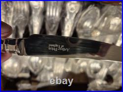 Kings Pattern Arthur Price Sovereign Silver Service 84 Piece Canteen of Cutlery