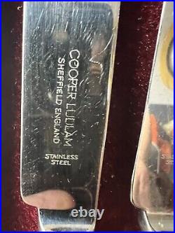 Kings pattern canteen epns A1 40 pieces Cooper Ludlam Sheffield House of Fraser
