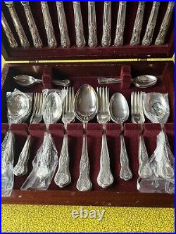 Kings pattern canteen epns A1 40 pieces Cooper Ludlam Sheffield House of Fraser