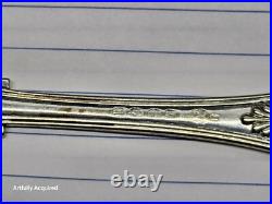 Kings pattern silver spoons 7 piece mixed silver # 5825