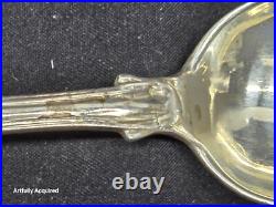 Kings pattern silver spoons 7 piece mixed silver # 5825