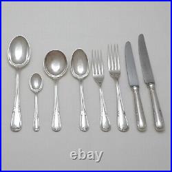 LAUREL Design WALKER & HALL Sheffield Silver Service 58 Piece Canteen of Cutlery