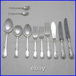 LA REGENCE Design Chinacraft London Silver Service 84 Piece Canteen of Cutlery