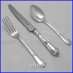 LA REGENCE Design Chinacraft London Silver Service 84 Piece Canteen of Cutlery