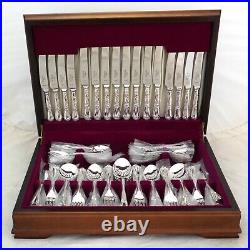 LA REGENCE Design K BRIGHT SHEFFIELD Silver Service 100 Piece Canteen of Cutlery