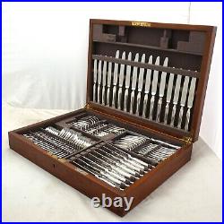 LOMBARD Design MAPPIN & WEBB Silver Service 76 Piece Canteen of Cutlery Set