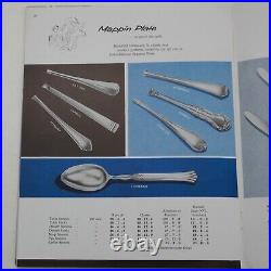 LOMBARD Design MAPPIN & WEBB Silver Service 76 Piece Canteen of Cutlery Set
