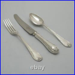 LOUIS XVI Design MAPPIN & WEBB London Silver Service 68 Piece Canteen of Cutlery