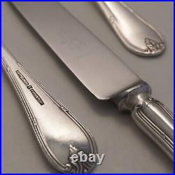 LOUIS XVI Design MAPPIN & WEBB Silver Service 49 Piece Canteen of Cutlery
