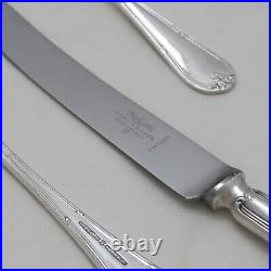 LOUIS XVI Design MAPPIN & WEBB Silver Service 49 Piece Canteen of Cutlery Set
