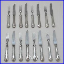 LOUIS XVI Design MAPPIN & WEBB Silver Service 84 Piece Canteen of Cutlery