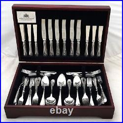 LOUIS XVI Design MAPPIN & WEBB Silver Service 84 Piece Canteen of Cutlery Set