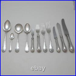 LOUIS XVI Design MAPPIN & WEBB Silver Service 84 Piece Canteen of Cutlery Set