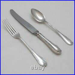 LOUIS XVI Design MAPPIN & WEBB Silver Service 84 Piece Canteen of Cutlery Set