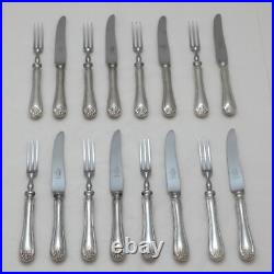 LOUIS XVI Design MAPPIN & WEBB Silver Service 84 Piece Canteen of Cutlery Set