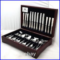 LOUIS XVI Design MAPPIN & WEBB Silver Service 84 Piece Canteen of Cutlery Set